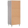 Mueble zapatero madera contrachapada gris Sonoma 40x36x105 cm de vidaXL, Zapateros y organizadores de calzado - Ref: Foro24-8...