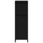 Juego de muebles de baño 4 pzas madera de ingeniería negro de vidaXL, Muebles de baño - Ref: Foro24-3056890, Precio: 187,10 €...