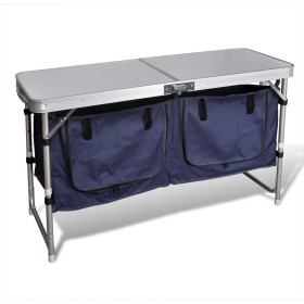 Armario de camping plegable con estructura de aluminio de vidaXL, Mobiliario de camping - Ref: Foro24-41331, Precio: 91,81 €,...