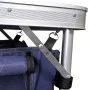 Armario de camping plegable con estructura de aluminio de vidaXL, Mobiliario de camping - Ref: Foro24-41331, Precio: 90,36 €,...