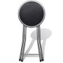 Taburetes de cocina plegables 4 unidades cuero sintético de vidaXL, Taburetes y sillas plegables - Ref: Foro24-241033, Precio...