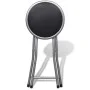 Taburetes de cocina plegables 4 unidades cuero sintético de vidaXL, Taburetes y sillas plegables - Ref: Foro24-241033, Precio...