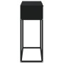 Mesa consola hierro y madera contrachapada negro 80x30x75 cm de vidaXL, Mesas auxiliares - Ref: Foro24-352104, Precio: 110,13...