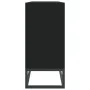 Aparador de madera contrachapada negro 105x30x65 cm de vidaXL, Aparadores - Ref: Foro24-352119, Precio: 115,23 €, Descuento: %