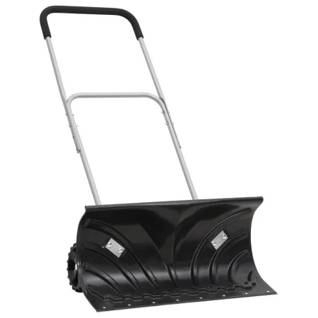Snow shovel with extendable handle, black steel blade, 66 cm. by vidaXL, snow shovels - Ref: Foro24-364817, Price: 65,56 €, D...