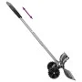 Pala de nieve con mango extensible lámina de acero negro 66 cm de vidaXL, Palas para nieve - Ref: Foro24-364817, Precio: 65,5...