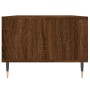 Mesa de centro madera contrachapada marrón roble 90x50x36,5 cm de vidaXL, Mesas de centro - Ref: Foro24-830587, Precio: 62,27...