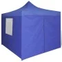 Cenador plegable azul con 4 paredes 3x3 m de vidaXL, Carpas y cenadores - Ref: Foro24-41466, Precio: 138,28 €, Descuento: %