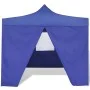 Cenador plegable azul con 4 paredes 3x3 m de vidaXL, Carpas y cenadores - Ref: Foro24-41466, Precio: 138,28 €, Descuento: %