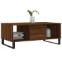 Mesa de centro madera contrachapada marrón roble 90x50x36,5 cm de vidaXL, Mesas de centro - Ref: Foro24-830603, Precio: 62,98...