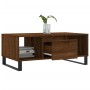 Mesa de centro madera contrachapada marrón roble 90x50x36,5 cm de vidaXL, Mesas de centro - Ref: Foro24-830603, Precio: 62,98...