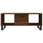 Mesa de centro madera contrachapada marrón roble 90x50x36,5 cm de vidaXL, Mesas de centro - Ref: Foro24-830603, Precio: 62,98...