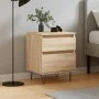Sonoma oak engineered wood bedside table 40x35x50 cm by vidaXL, Nightstands - Ref: Foro24-830674, Price: 46,59 €, Discount: %