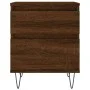 Nachttische, 2 Stück, Eichenbraun, Holzwerkstoff, 40 x 35 x 50 cm von vidaXL, Nachttische - Ref: Foro24-830683, Preis: 70,48 ...