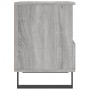 Mesita de noche madera de ingeniería gris Sonoma 40x35x50 cm de vidaXL, Mesitas de noche - Ref: Foro24-830648, Precio: 45,25 ...