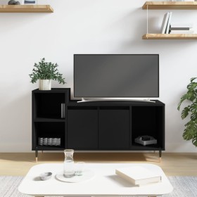 Mueble para TV madera contrachapada negro 100x35x55 cm de vidaXL, Muebles TV - Ref: Foro24-831309, Precio: 65,32 €, Descuento: %