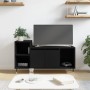 Mueble para TV madera contrachapada negro 100x35x55 cm de vidaXL, Muebles TV - Ref: Foro24-831309, Precio: 65,32 €, Descuento: %