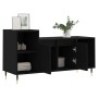 Mueble para TV madera contrachapada negro 100x35x55 cm de vidaXL, Muebles TV - Ref: Foro24-831309, Precio: 65,32 €, Descuento: %