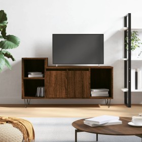 Mueble para TV madera contrachapada marrón roble 100x35x55 cm de vidaXL, Muebles TV - Ref: Foro24-831323, Precio: 59,25 €, De...