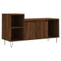Mueble para TV madera contrachapada marrón roble 100x35x55 cm de vidaXL, Muebles TV - Ref: Foro24-831323, Precio: 59,25 €, De...