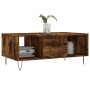 Mesa de centro madera contrachapada roble ahumado 90x50x36,5 cm de vidaXL, Mesas de centro - Ref: Foro24-830593, Precio: 61,2...