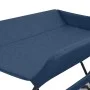Mesa cambiadora hierro azul marino de vidaXL, Cambiadores para bebés - Ref: Foro24-10268, Precio: 95,41 €, Descuento: %