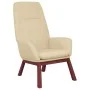Sillón de relax de tela color crema de vidaXL, Sillones - Ref: Foro24-341385, Precio: 138,48 €, Descuento: %