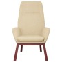 Sillón de relax de tela color crema de vidaXL, Sillones - Ref: Foro24-341385, Precio: 140,95 €, Descuento: %