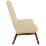Sillón de relax de tela color crema de vidaXL, Sillones - Ref: Foro24-341385, Precio: 138,48 €, Descuento: %