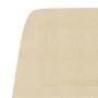 Sillón de relax de tela color crema de vidaXL, Sillones - Ref: Foro24-341385, Precio: 138,48 €, Descuento: %