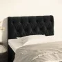 Cabecero de terciopelo negro 80x7x78/88 cm de vidaXL, Cabeceros y pies de cama - Ref: Foro24-346308, Precio: 48,39 €, Descuen...