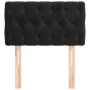Cabecero de terciopelo negro 80x7x78/88 cm de vidaXL, Cabeceros y pies de cama - Ref: Foro24-346308, Precio: 48,39 €, Descuen...