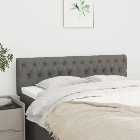 Cabeceros 2 unidades tela gris oscuro 72x7x78/88 cm de vidaXL, Cabeceros y pies de cama - Ref: Foro24-346341, Precio: 65,52 €...