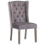 Sillas de comedor 2 unidades terciopelo gris de vidaXL, Sillas de comedor - Ref: Foro24-3055850, Precio: 463,74 €, Descuento: %