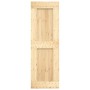 Puerta corredera con herrajes madera maciza de pino 70x210 cm en Puertas | Comprar online en Foru.es