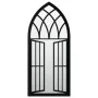 Black iron mirror for indoor use 100x45 cm by vidaXL, Mirrors - Ref: Foro24-3093532, Price: 110,22 €, Discount: %