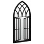 Black iron mirror for indoor use 100x45 cm by vidaXL, Mirrors - Ref: Foro24-3093532, Price: 110,22 €, Discount: %