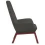 Relaxation armchair with dark gray fabric stool by vidaXL, Armchairs - Ref: Foro24-3097872, Price: 150,52 €, Discount: %