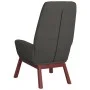 Relaxation armchair with dark gray fabric stool by vidaXL, Armchairs - Ref: Foro24-3097872, Price: 150,52 €, Discount: %