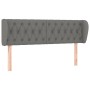 Cabecero de tela gris oscuro 147x23x78/88 cm de vidaXL, Cabeceros y pies de cama - Ref: Foro24-3117479, Precio: 82,69 €, Desc...