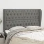 Kopfteil mit dunkelgrauen Stoffohren 147x23x118/128 cm von vidaXL, Kopf- und Fußteile - Ref: Foro24-3118291, Preis: 137,69 €,...