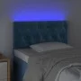 Cabecero con LED de terciopelo azul oscuro 80x7x78/88 cm de vidaXL, Cabeceros y pies de cama - Ref: Foro24-3121982, Precio: 5...