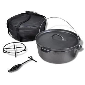 Olla holandés incluye accesorios, 11,3 L de vidaXL, Ollas de hierro - Ref: Foro24-41564, Precio: 109,69 €, Descuento: %