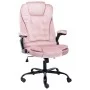 Silla de oficina de terciopelo rosa de vidaXL, Sillas de oficina - Ref: Foro24-20571, Precio: 230,09 €, Descuento: %