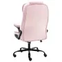 Silla de oficina de terciopelo rosa de vidaXL, Sillas de oficina - Ref: Foro24-20571, Precio: 230,09 €, Descuento: %