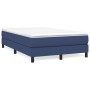 Cama box spring con colchón tela azul 120x200 cm de vidaXL, Camas y somieres - Ref: Foro24-3144067, Precio: 360,20 €, Descuen...
