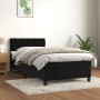 Cama box spring con colchón terciopelo negro 80x200 cm de vidaXL, Camas y somieres - Ref: Foro24-3141451, Precio: 286,38 €, D...