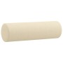 Sofá de 2 plazas con cojines tela color crema 140 cm de vidaXL, Sofás - Ref: Foro24-3200784, Precio: 210,27 €, Descuento: %