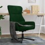 Silla de relajación de terciopelo verde oscuro de vidaXL, Sillones - Ref: Foro24-341110, Precio: 111,74 €, Descuento: %