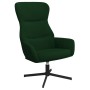 Silla de relajación de terciopelo verde oscuro de vidaXL, Sillones - Ref: Foro24-341110, Precio: 111,74 €, Descuento: %